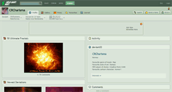 Desktop Screenshot of crcharisma.deviantart.com