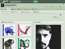 Tablet Screenshot of camusaltamirano.deviantart.com