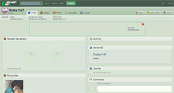 Desktop Screenshot of ensha1147.deviantart.com