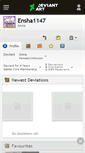 Mobile Screenshot of ensha1147.deviantart.com