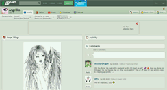 Desktop Screenshot of angeliko.deviantart.com