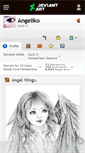 Mobile Screenshot of angeliko.deviantart.com