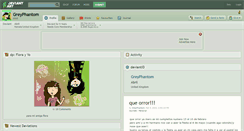 Desktop Screenshot of greyphantom.deviantart.com