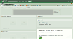 Desktop Screenshot of comeatmebroplz.deviantart.com