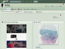 Tablet Screenshot of farshad.deviantart.com