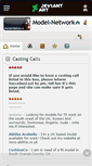 Mobile Screenshot of model-network.deviantart.com