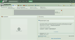 Desktop Screenshot of bellabrooke.deviantart.com