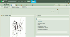 Desktop Screenshot of ani-game.deviantart.com