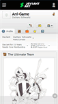 Mobile Screenshot of ani-game.deviantart.com