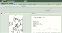 Desktop Screenshot of dreams-of-midnight.deviantart.com