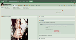 Desktop Screenshot of hana-yume3.deviantart.com