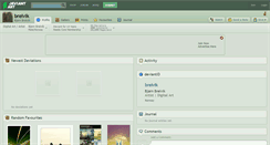 Desktop Screenshot of breivik.deviantart.com