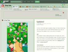 Tablet Screenshot of gray-sea.deviantart.com