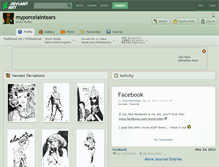 Tablet Screenshot of myporcelaintears.deviantart.com