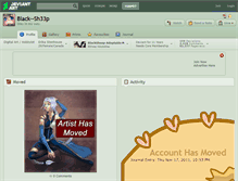Tablet Screenshot of black--sh33p.deviantart.com