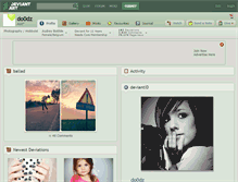 Tablet Screenshot of do0dz.deviantart.com