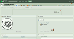 Desktop Screenshot of megustamuchoplz.deviantart.com