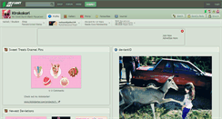 Desktop Screenshot of kirokokori.deviantart.com