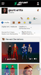 Mobile Screenshot of gaunt-ariita.deviantart.com