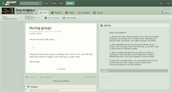 Desktop Screenshot of grey-knights.deviantart.com