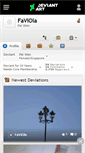 Mobile Screenshot of faviola.deviantart.com