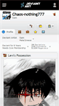 Mobile Screenshot of chaos-nothing777.deviantart.com