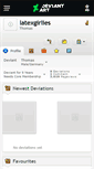 Mobile Screenshot of latexgirlies.deviantart.com