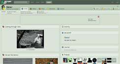 Desktop Screenshot of danaj.deviantart.com