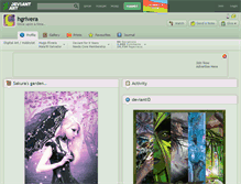Tablet Screenshot of hgrivera.deviantart.com