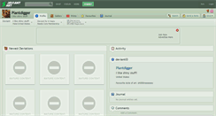 Desktop Screenshot of plantdigger.deviantart.com
