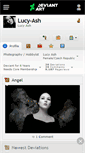Mobile Screenshot of lucy-ash.deviantart.com