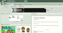 Desktop Screenshot of aoew.deviantart.com
