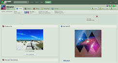 Desktop Screenshot of nitramx.deviantart.com