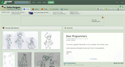 Desktop Screenshot of delta-pangaea.deviantart.com