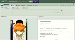 Desktop Screenshot of minyatto.deviantart.com