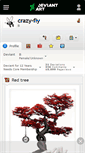 Mobile Screenshot of crazy-fly.deviantart.com