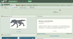 Desktop Screenshot of ovanreed.deviantart.com