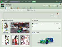 Tablet Screenshot of carla-veloso.deviantart.com