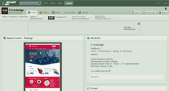 Desktop Screenshot of h1xndesign.deviantart.com