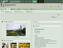 Tablet Screenshot of eetequilasunrise.deviantart.com