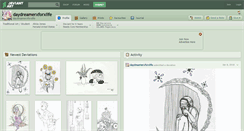 Desktop Screenshot of daydreamerxforxlife.deviantart.com