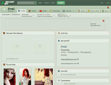 Tablet Screenshot of emag.deviantart.com