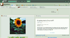 Desktop Screenshot of melrainbow.deviantart.com
