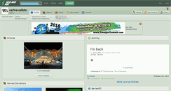 Desktop Screenshot of carina-calisto.deviantart.com