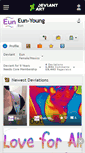Mobile Screenshot of eun-young.deviantart.com