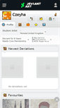 Mobile Screenshot of czeyha.deviantart.com