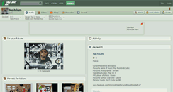 Desktop Screenshot of ne-hilum.deviantart.com