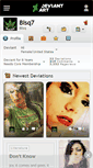 Mobile Screenshot of blsq7.deviantart.com