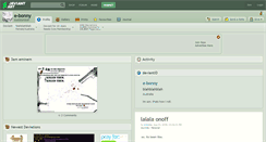Desktop Screenshot of e-bonny.deviantart.com