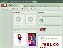 Tablet Screenshot of leily-lovers.deviantart.com